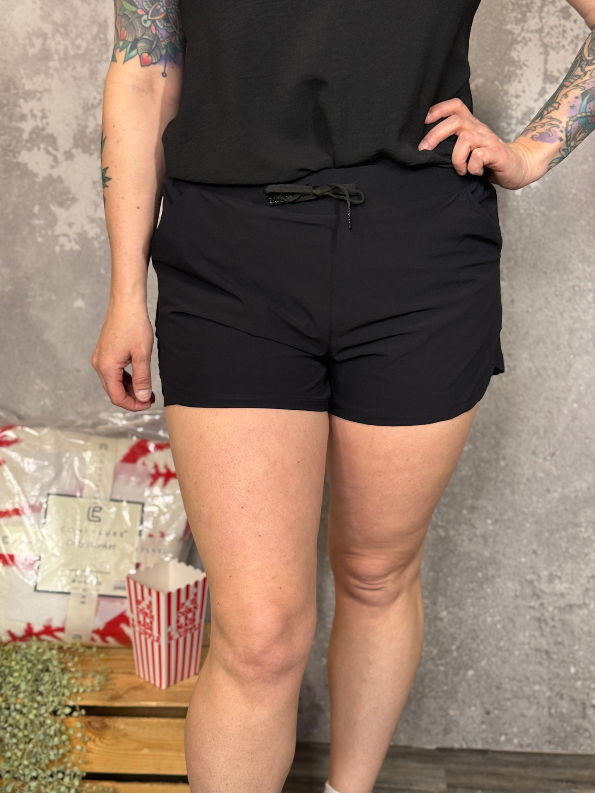 Ball Park Athletic short with spandex short lining (Small - 3X)