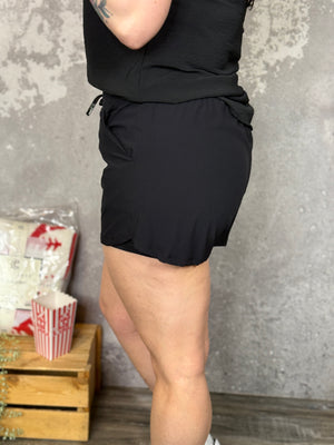 Ball Park Athletic short with spandex short lining (Small - 3X)