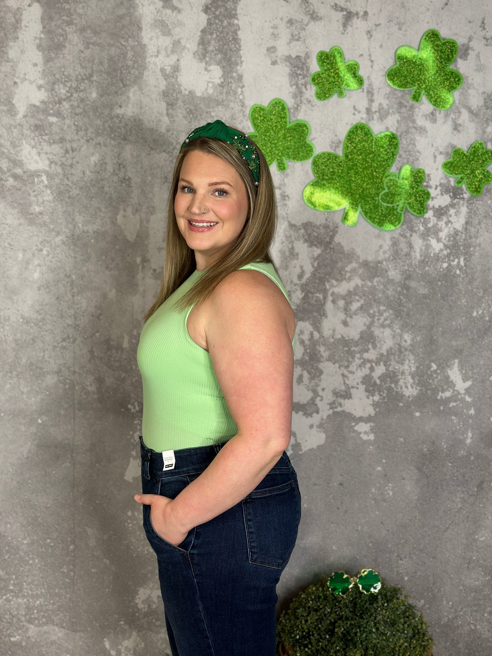 The Rae Bodysuit - Mint Green (Small - 2X) - FINAL SALE