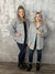 Lightweight Textured Grey Shacket