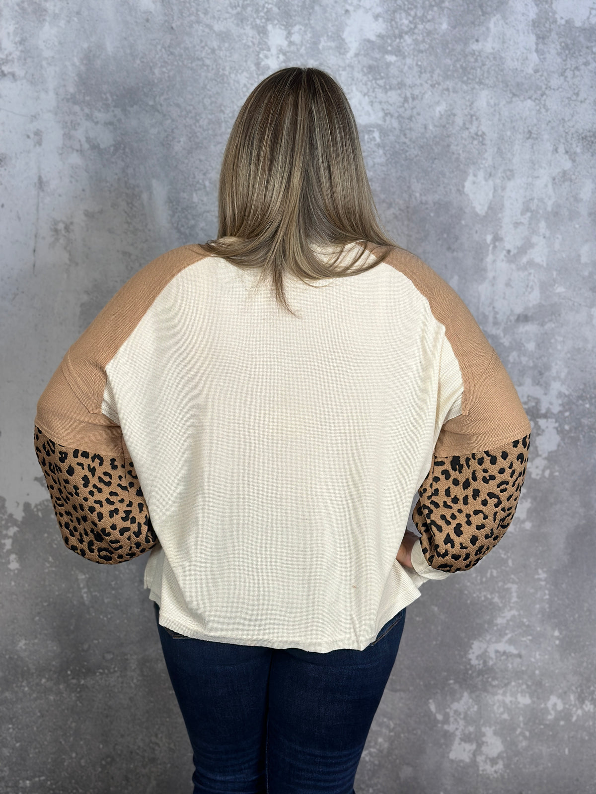 Leopard Star Sweatshirt
