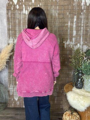 The Grandstand Sweatshirt - Berry