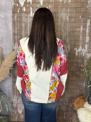 Floral Star Boho Long Sleeve