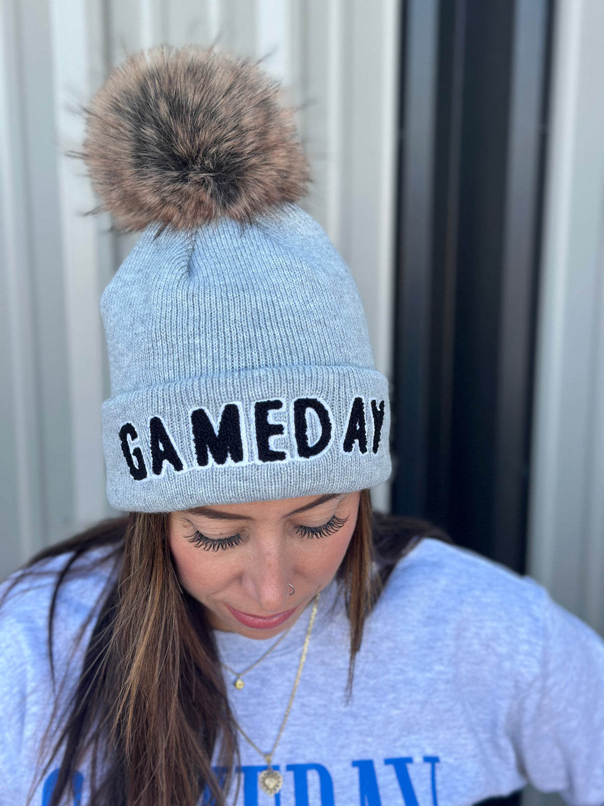Gameday Toque - Grey/Black RESTOCK