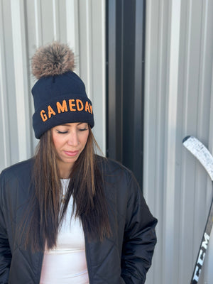 Gameday Toque - Navy/Orange RESTOCK