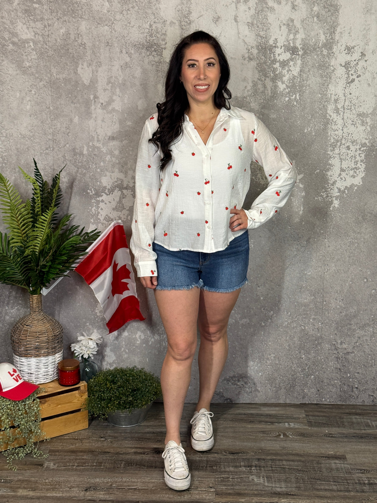 Cherry Apple Long Sleeve