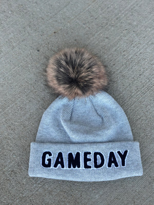 Gameday Toque - Grey/Black RESTOCK