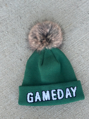 Gameday Toque - Green/White RESTOCK