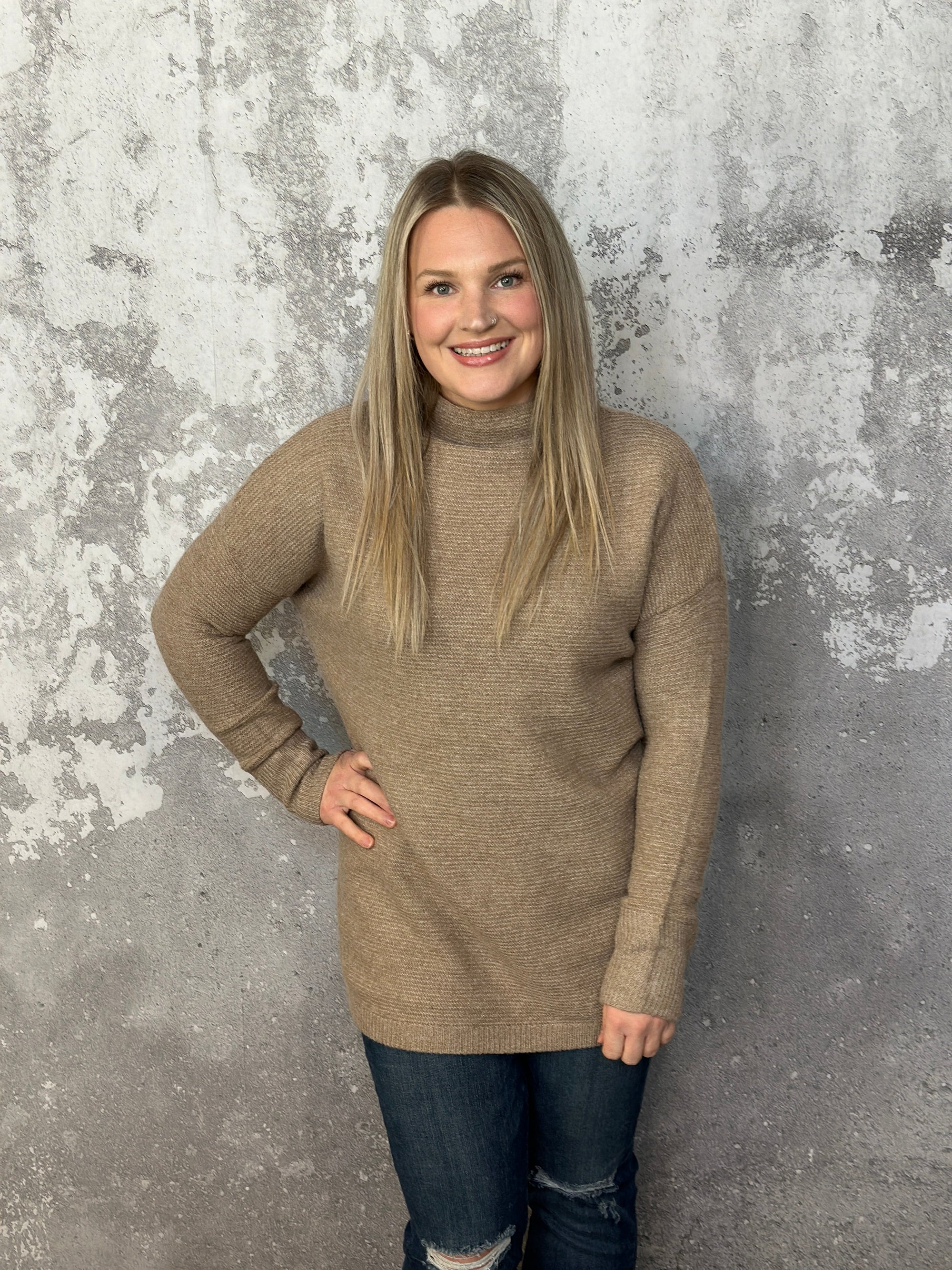 Textured Ottoman Sweater - FINAL SALE