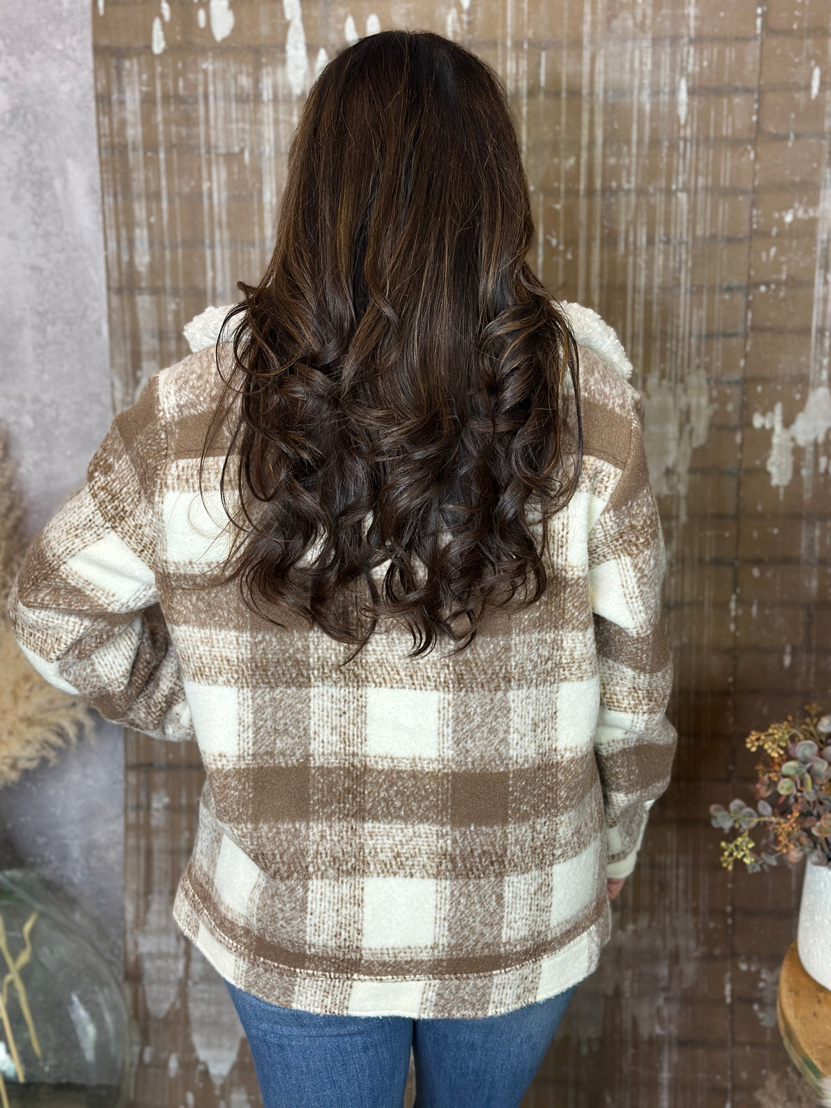 Mocha Plaid Shacket