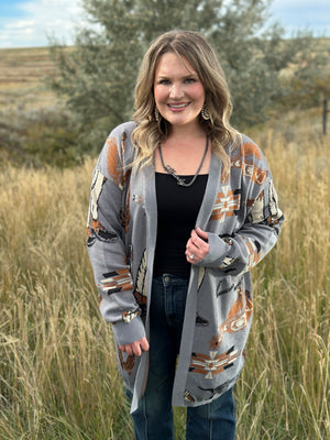 The Wrangler Cardigan (Small - 3X) - FINAL SALE