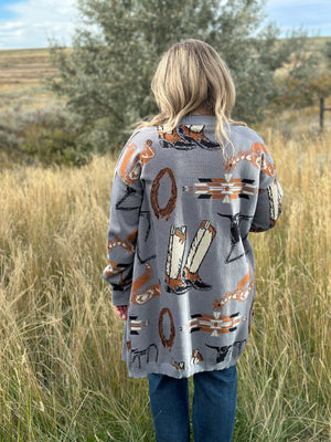 The Wrangler Cardigan (Small - 3X) - FINAL SALE