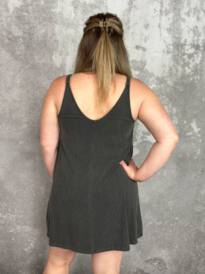 The Penny Dress - Charcoal