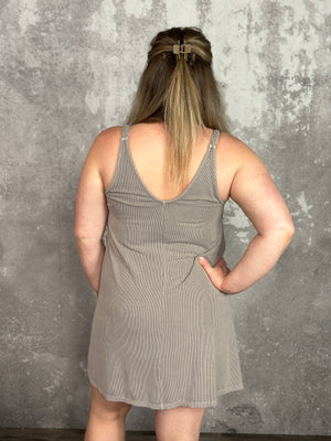 The Penny Dress - Taupe