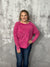 Doorcrasher - Vintage Wash Long Sleeve - Magenta - Final Sale
