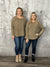 Doorcrasher - Vintage Wash Long Sleeve - Mocha - Final Sale