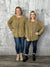 Doorcrasher - Waffle Long Sleeve Top - Olive - Final Sale