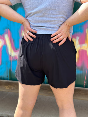 Ball Park Athletic short with spandex short lining (Small - 3X)