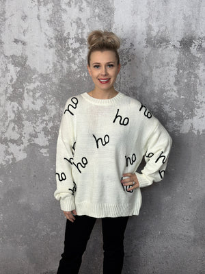 Ho Ho Ho Sweater (Small - 3X)