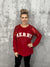 Merry Sequin Bleach Splatter Sweater (Small - 3X)