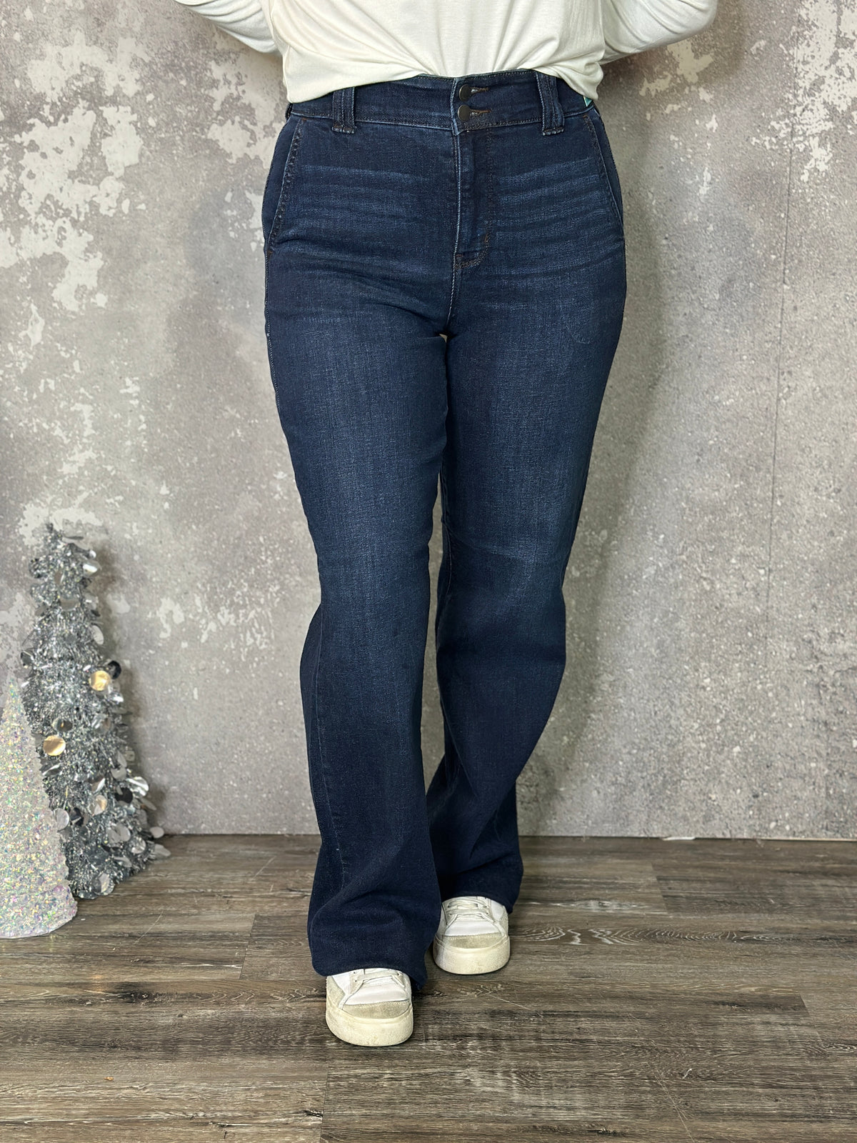Judy Blue High Waisted Tilly Trouser - Regular Inseam (sizes 24-24W)