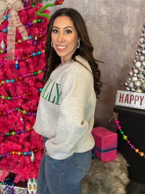 Holly Jolly Ombre Sweatshirt