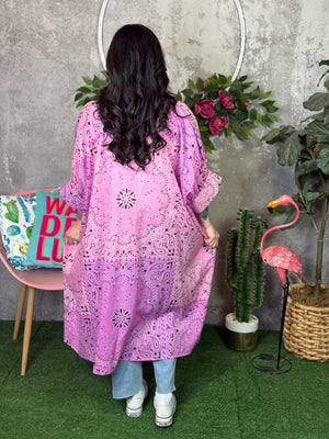 Bandana Pink Duster