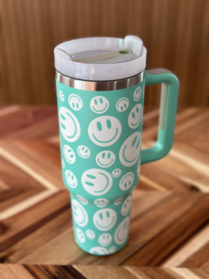 40 oz Stainless Steel Tumbler RESTOCK - NEW PRINTS!