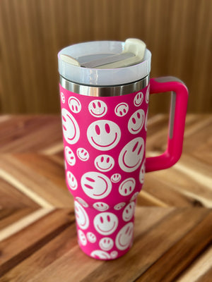 40 oz Stainless Steel Tumbler RESTOCK - NEW PRINTS!