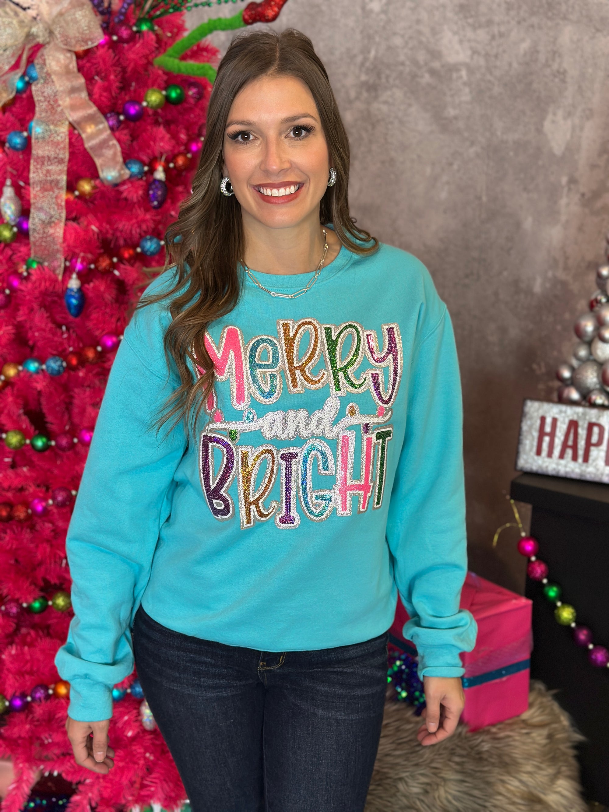 Merry and Bright Sweatshirt