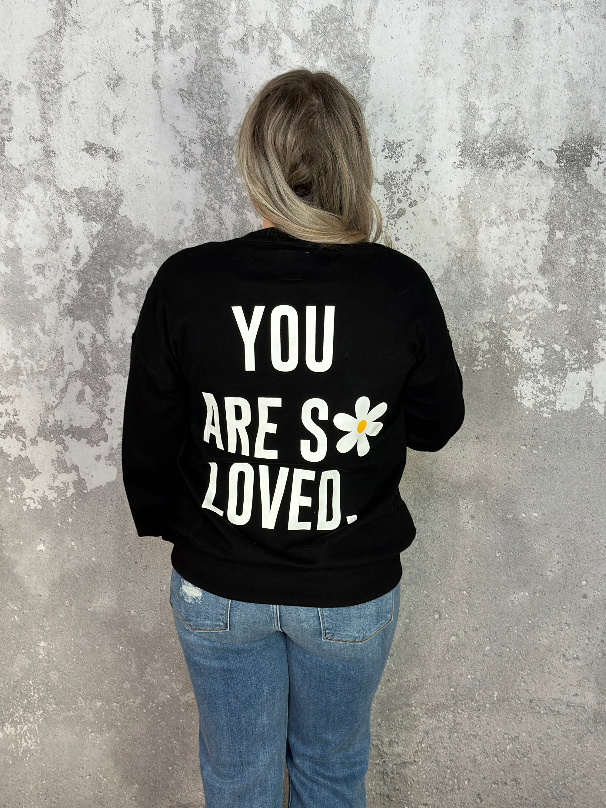Ampersand Avenue University Pullover - You are So Loved