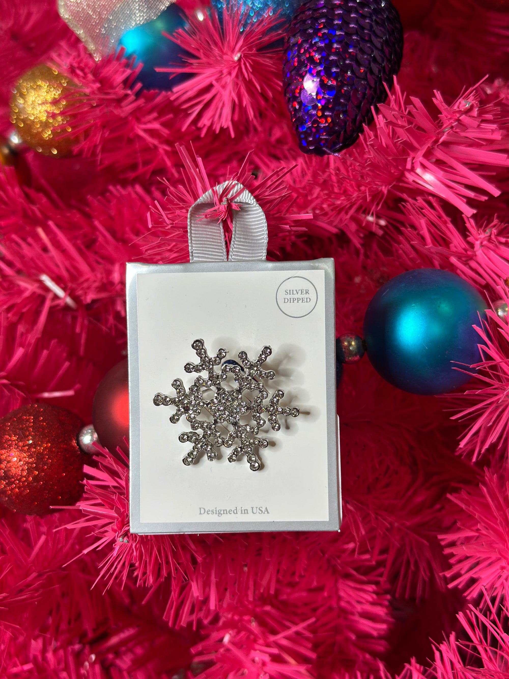 DOORCRASHER - Snowflake Brooch - FINAL SALE