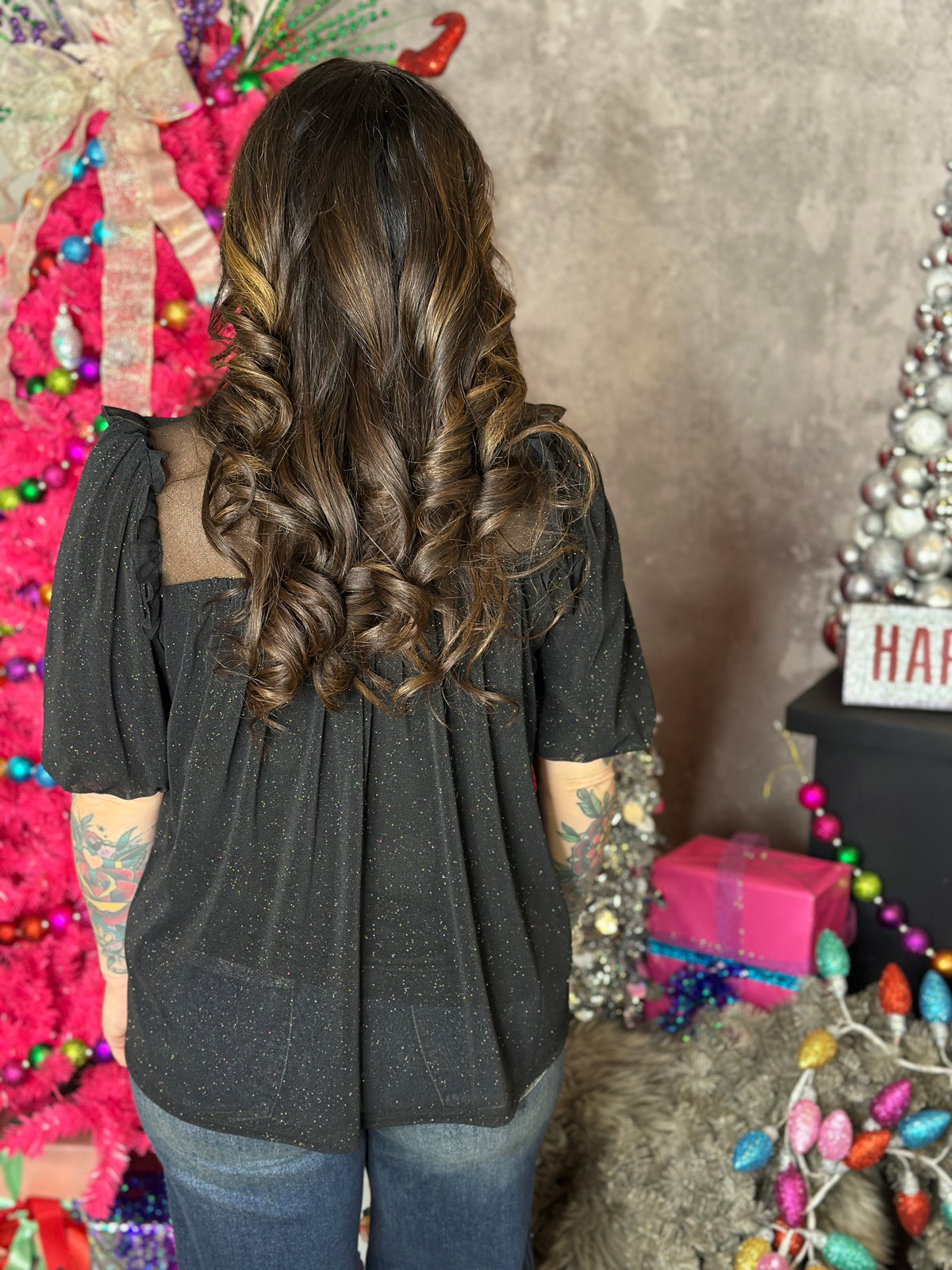 Glitz Top - (Small - 3X)