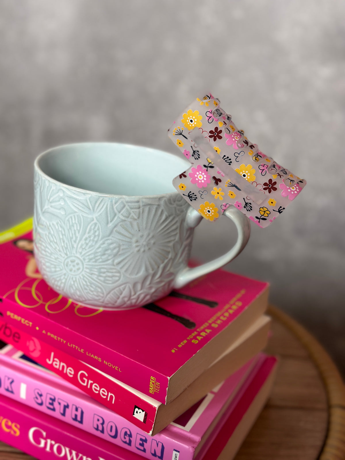 Medium Spring Floral Claw Clips - Multi Floral