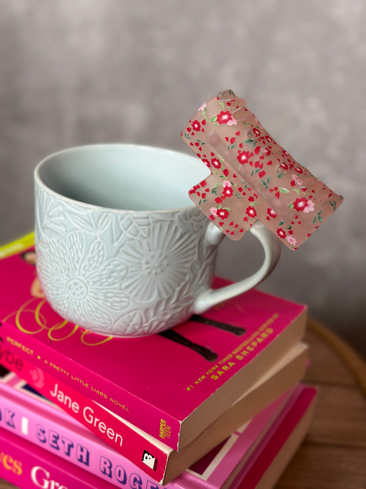 Medium Spring Floral Claw Clips - Multi Floral