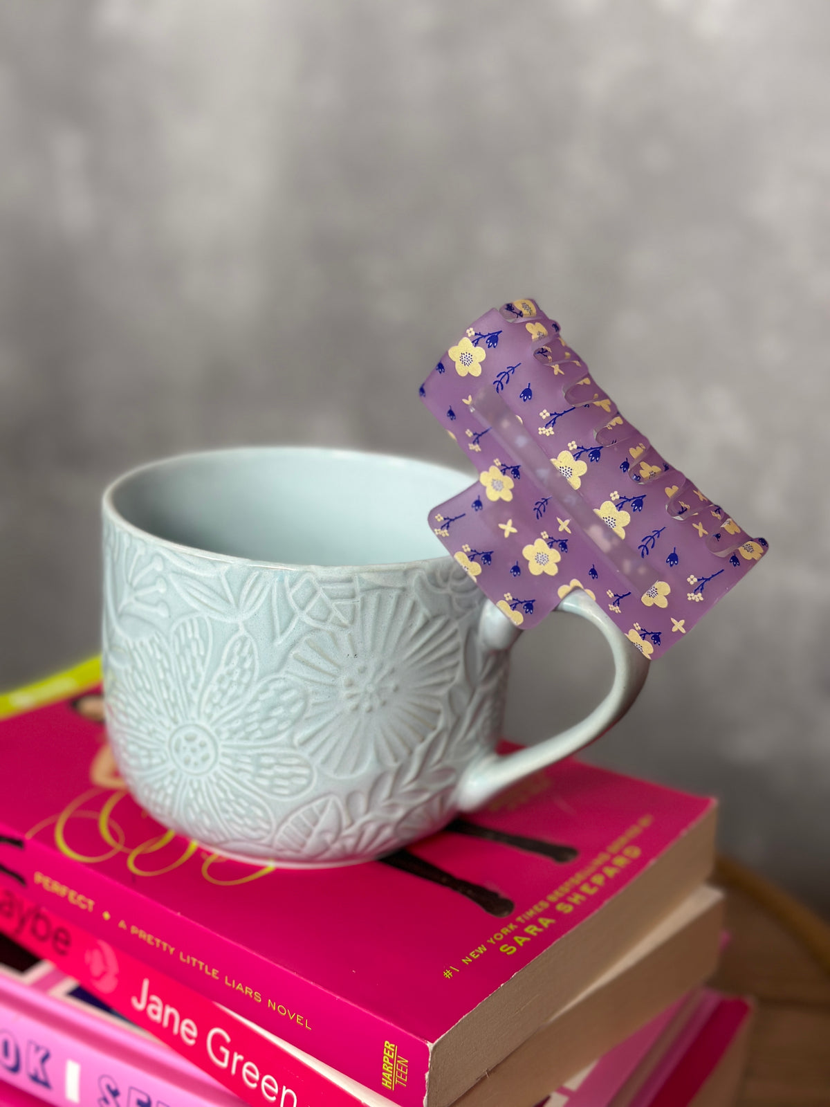 Medium Spring Floral Claw Clips - Multi Floral