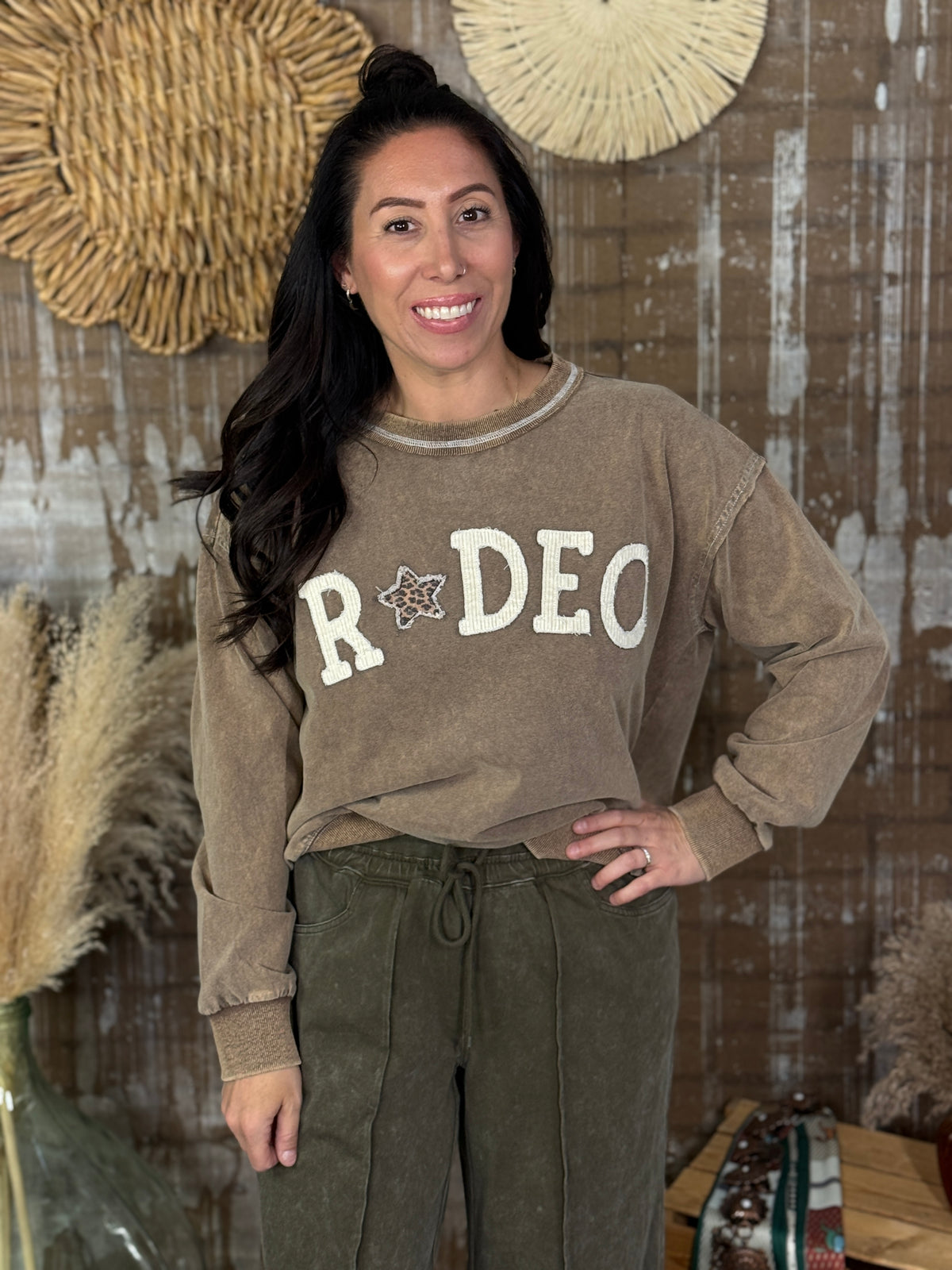 Rodeo Mineral Wash Sweatshirt
