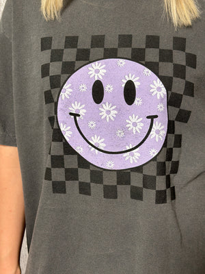 Happy as a Daisy Oversized Graphic Tee