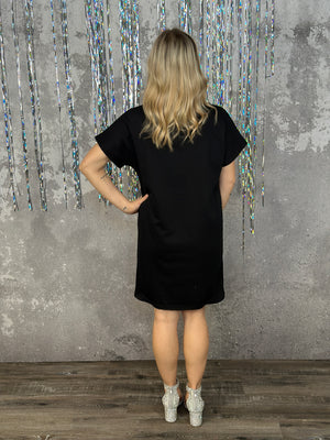 Studded Tshirt Dress