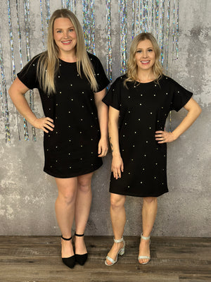 Studded Tshirt Dress