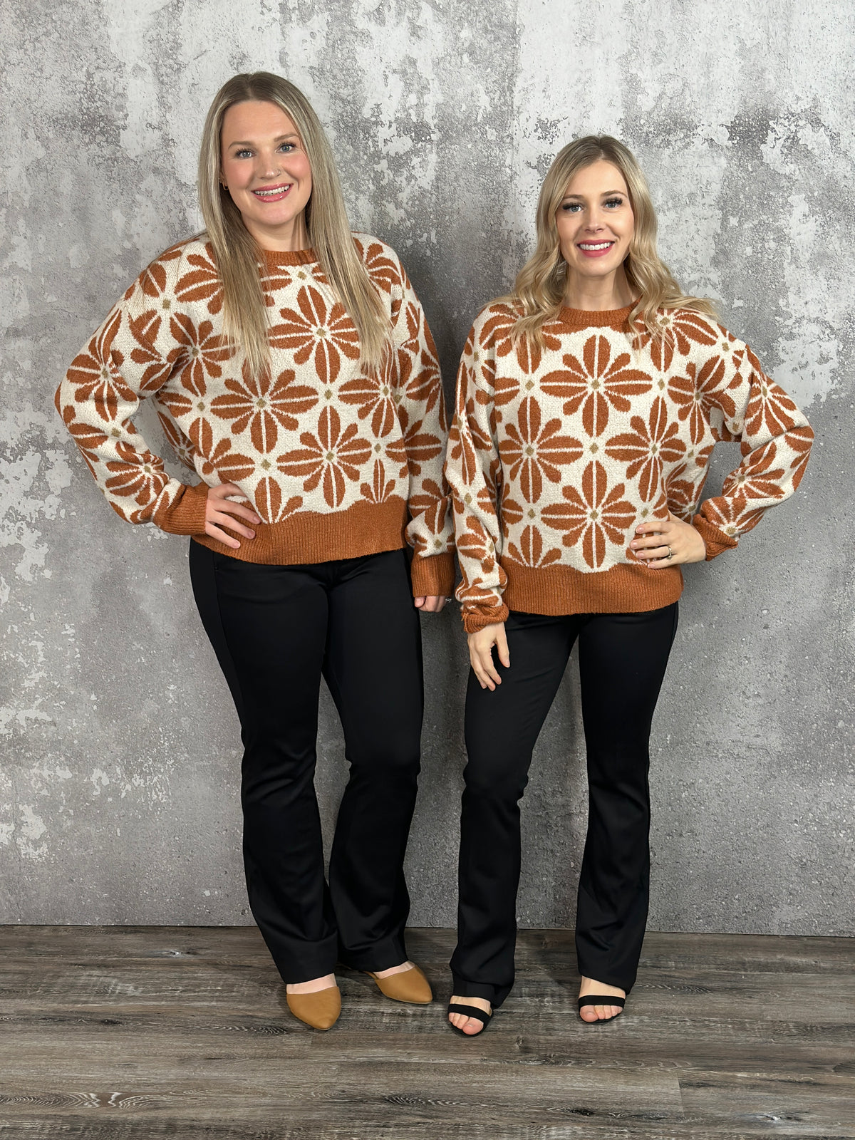 The Delilah Sweater - Rust - BESTSELLER
