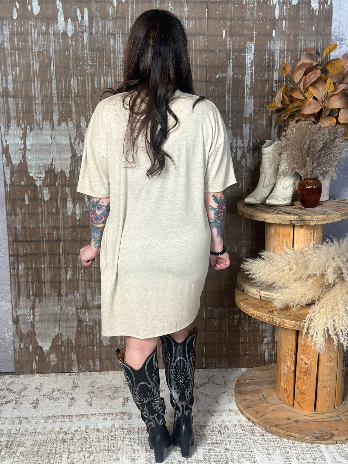 Rodeo Tshirt Dress - RESTOCK