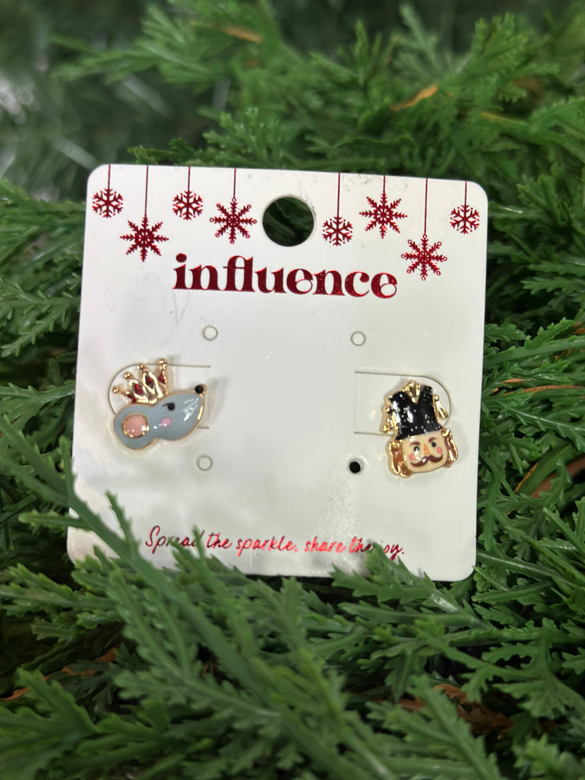 Nutcracker and Mouse Earring