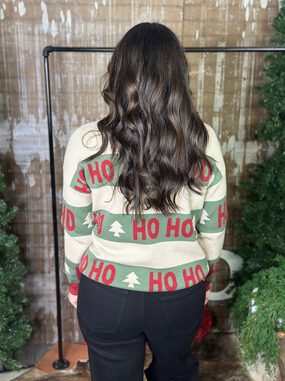 Ho Ho Ho Sweater (Small - 3X)