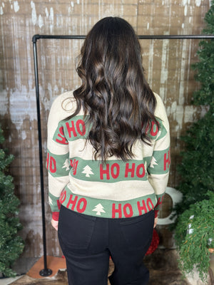 Ho Ho Ho Sweater (Small - 3X)