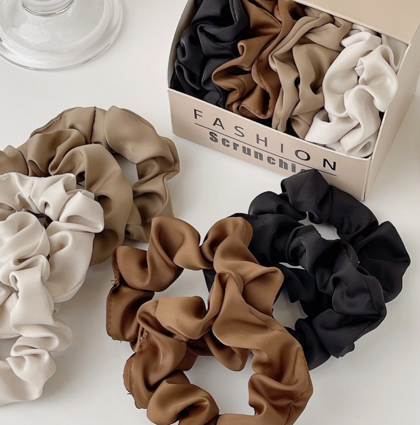 Satin Scrunchie Gift Set