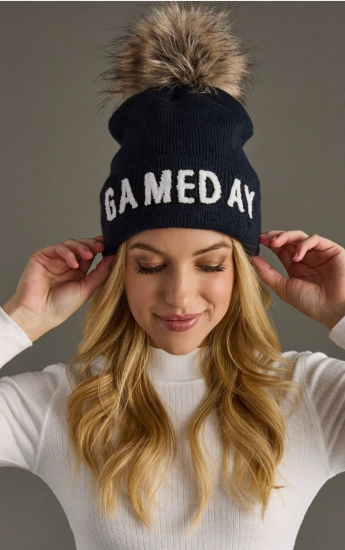 Gameday Toque - Black/White *NEW