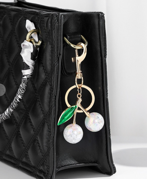 Cherry Bag Charm - 2 Colors