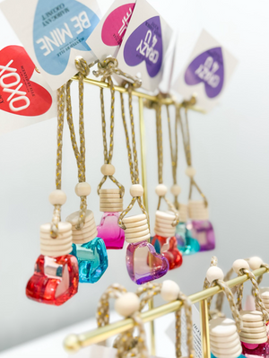 Valentines Car Diffusers - 4 Scents/Colors