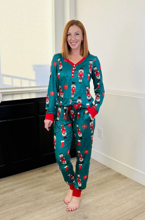 PREORDER Buttery Shirley Family Lounge Sets - Nutcracker- FINAL SALE